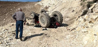 Kilis'te traktör kazası: 1 ölü