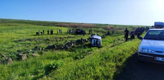 Şanlıurfa'nın Siverek ilçesinde trafik kazası: 1 ölü, 5 yaralı