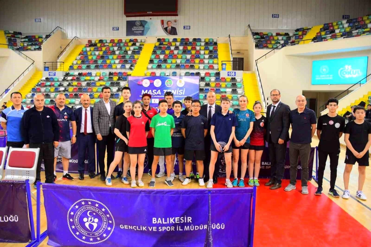 Balıkesir, Türk Devletleri Teşkilatı Masa Tenisi Kampı ve Şampiyonasına Ev Sahipliği Yaptı