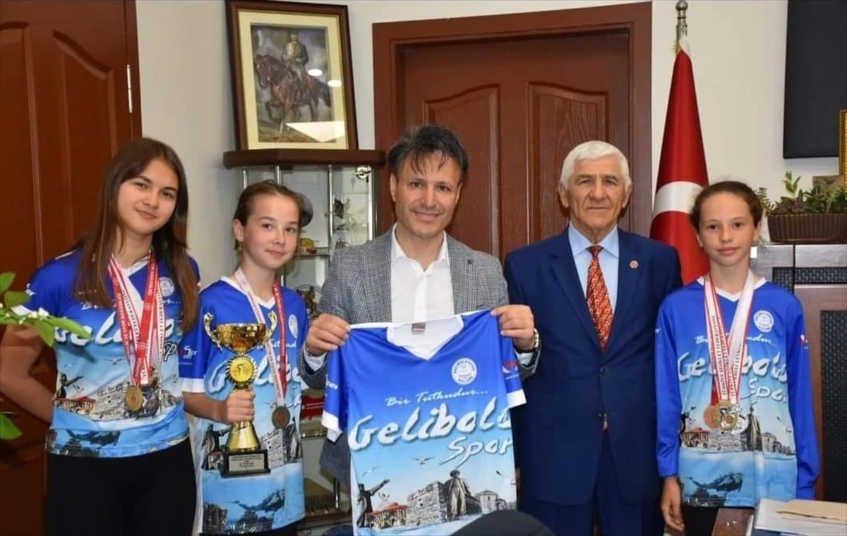 Geliboluspor Triatlon Takımı Şampiyonluk Ziyareti