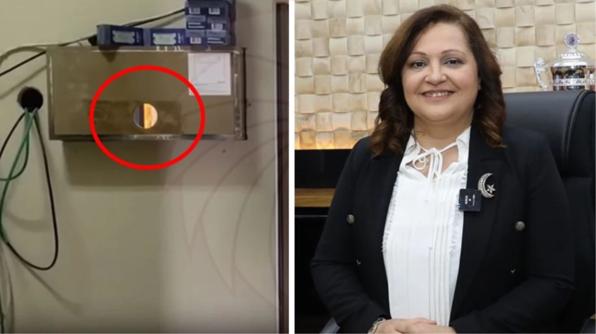 Afyonkarahisar Belediyesi\'nde makam odasını çeken gizli kamera düzeneği bulundu
