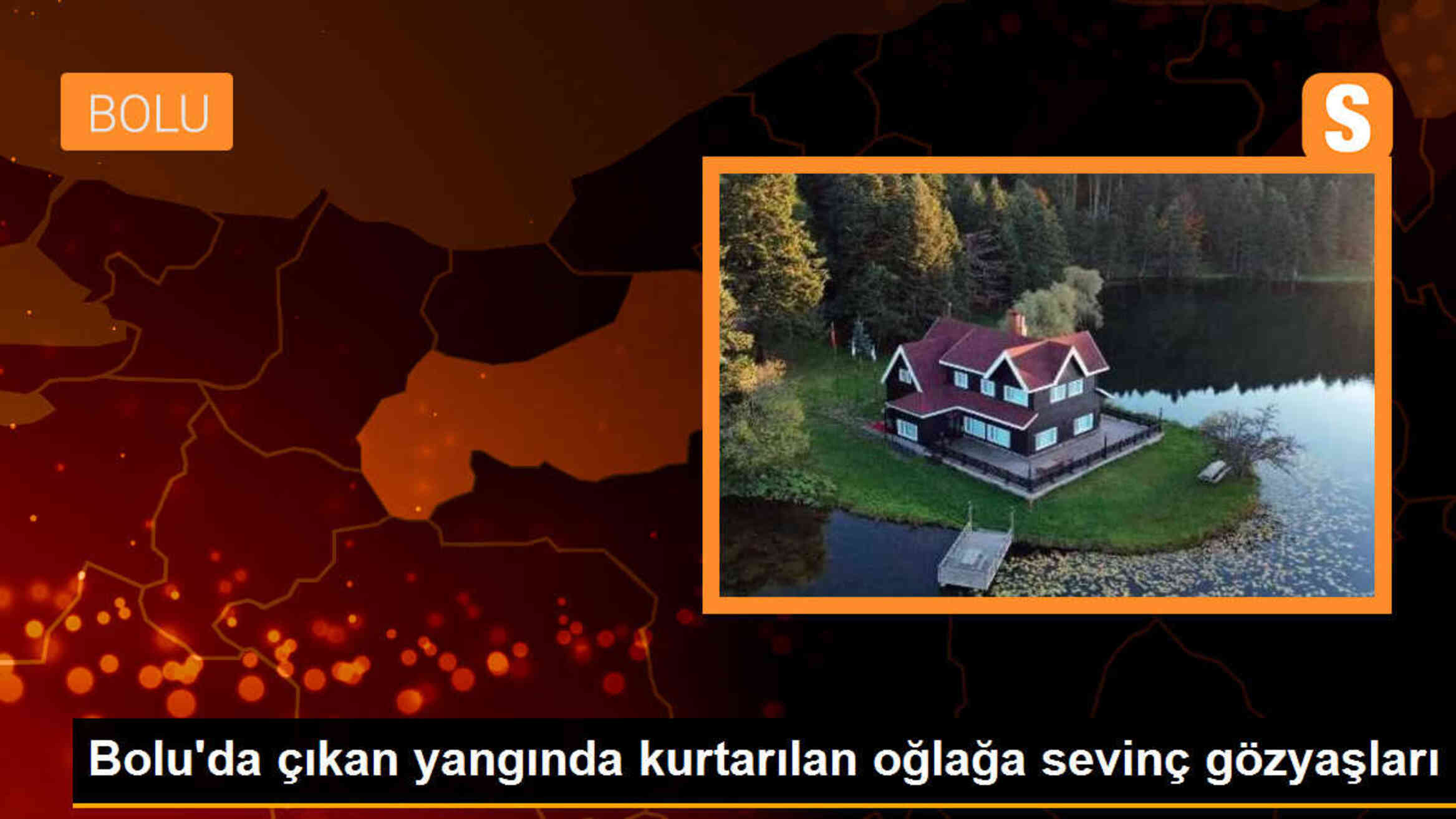 Yangında ölen oğlağını kurtaran kadın sevinç gözyaşları döktü