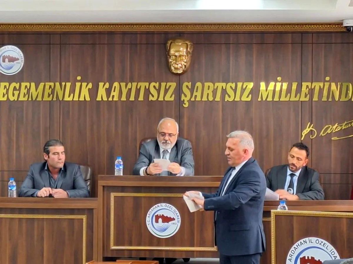 Ardahan İl Genel Meclis Başkanlığı Seçimi Sonuçlandı