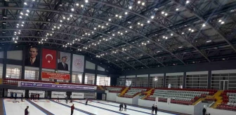 Erzurum'da Türkiye Curling 2. Lig Yükselme Final Müsabakaları Başladı