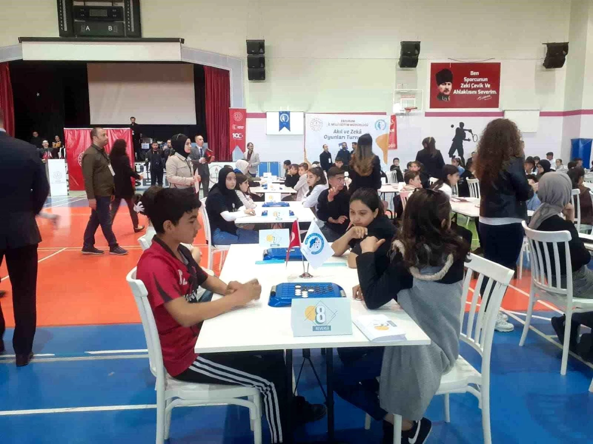Erzurum\'da 6. Türkiye Akıl ve Zeka Oyunları İl Birinciliği Başladı