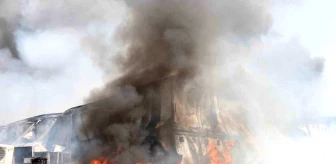 Fethiye'deki otel inşaatında çıkan yangın söndürüldü