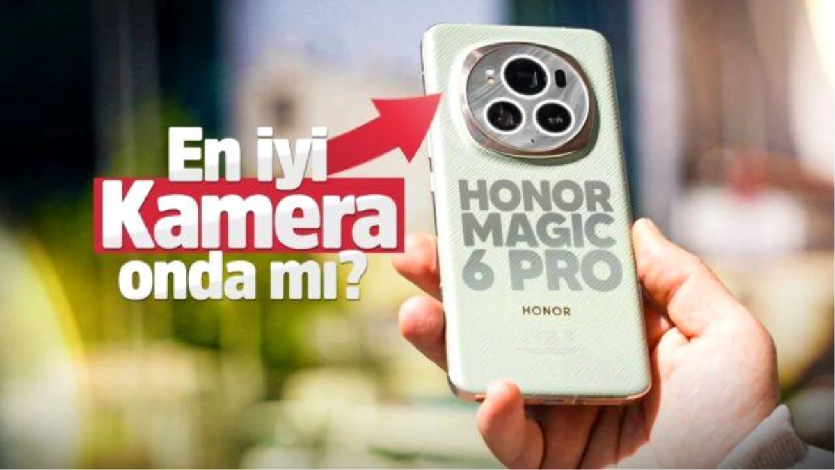 Güçlü işlemcisi ve kamerası ile dikkat çeken Honor Magic 6 Pro Türkiye\'de satışa çıktı