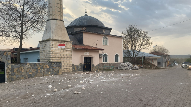 İşte Tokat'taki 5,6'lık depremin merkez üssünden ilk görüntüler