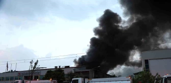 İzmir Çiğli'de metal kaplama fabrikasında çıkan yangın plastik fabrikasına da sıçradı