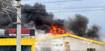 İzmit'te market yangını: İtfaiye ekipleri müdahale ediyor