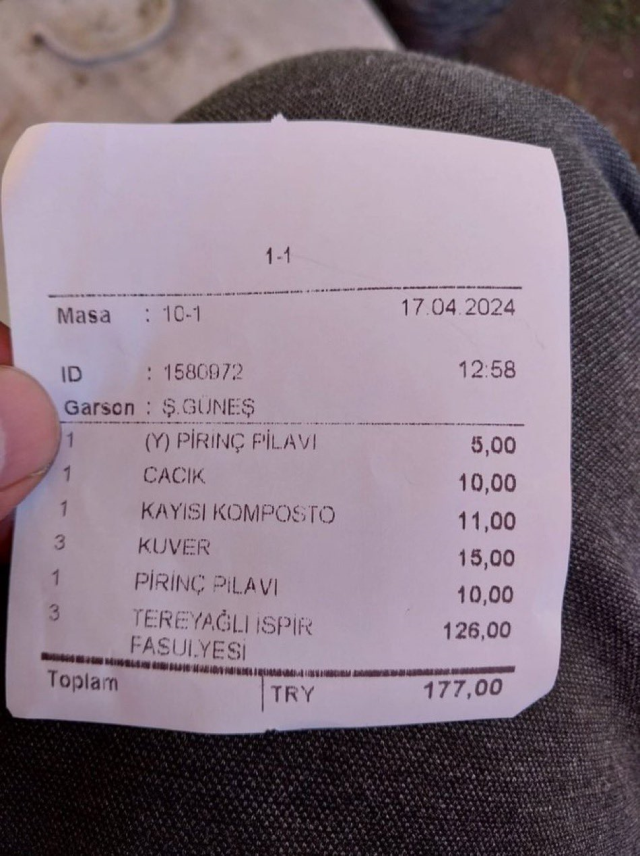 Meclis lokantasındaki fiyatlar tartışma yarattı! Pilav 10 TL, tereyağlı fasulye 42 TL
