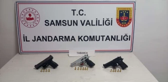 Samsun'da silahla havaya ateş eden 3 kişi gözaltına alındı