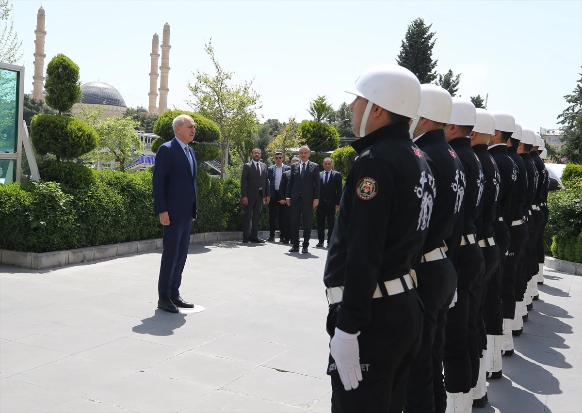 TBMM Başkanı Numan Kurtulmuş Mardin Valiliğine ziyarette bulundu