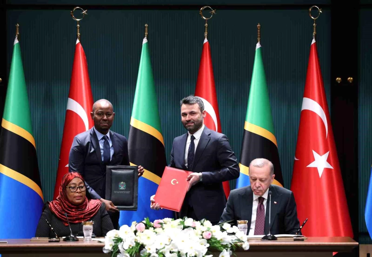 Türkiye ve Tanzanya arasında 6 önemli anlaşma imzalandı