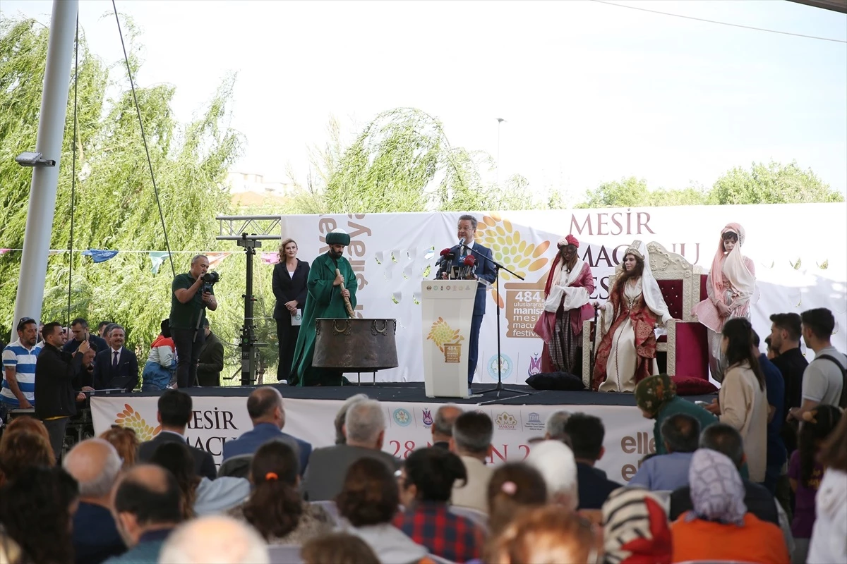 484. Uluslararası Manisa Mesir Macunu Festivali Programı Tanıtıldı