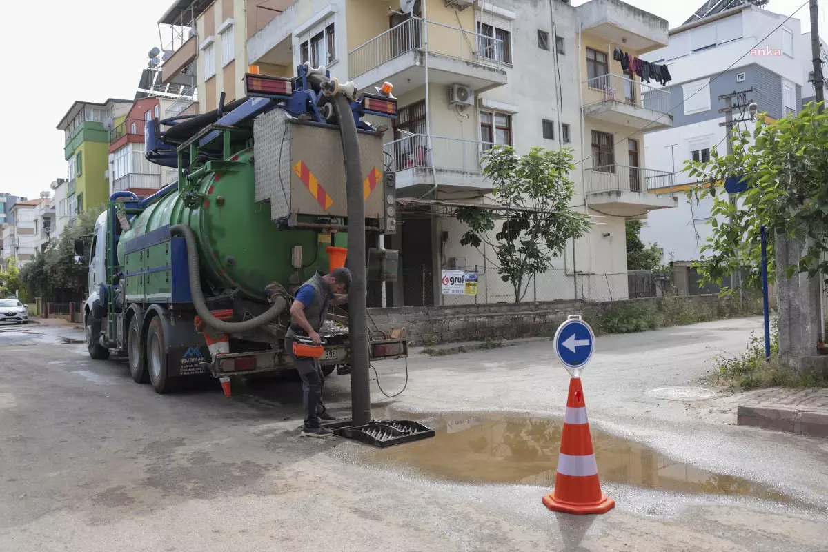 Antalya Büyükşehir Belediyesi Kuvvetli Yağış ve Fırtına Uyarısına Hazır