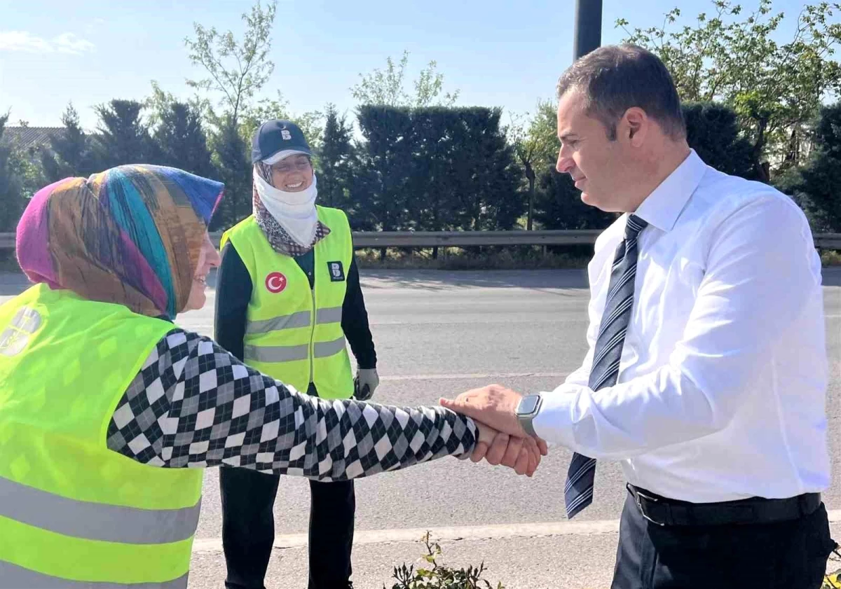 Başkan Akın, emekçi kadınlara sürpriz ziyaret yaptı