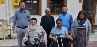 Sinop Boyabat'ta Engellilere Akülü Engelli Araçları Temin Edildi