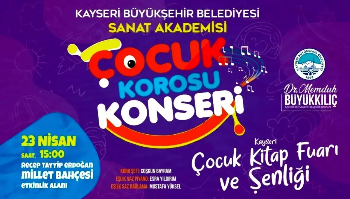 Kayseri Çocuk Kitap Fuarı ve Şenliği\'nde çocuklara özel etkinlikler