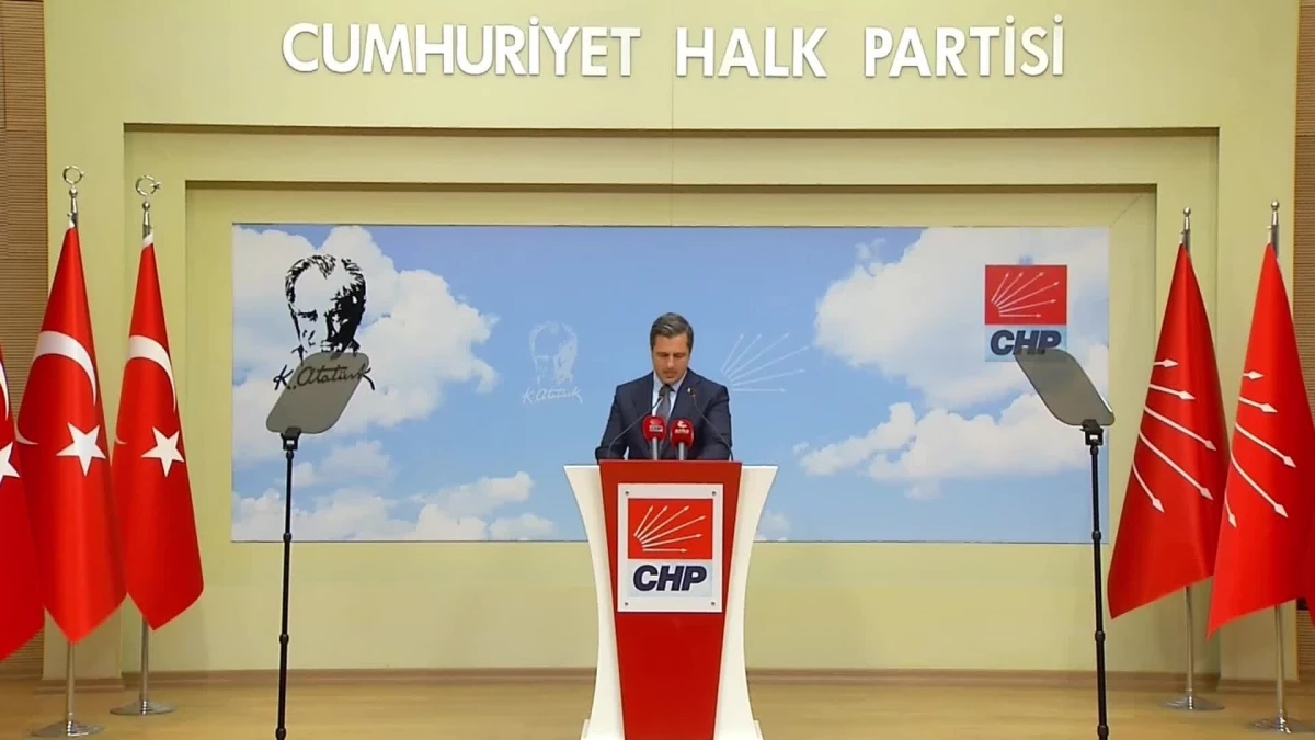 CHP Sözcüsü Yücel: "Anayasal Kurumları Yok Sayıp, Anayasa\'yı İhlal Edenlerle CHP\'nin Mutabık Olması Söz Konusu Dahi Değildir"