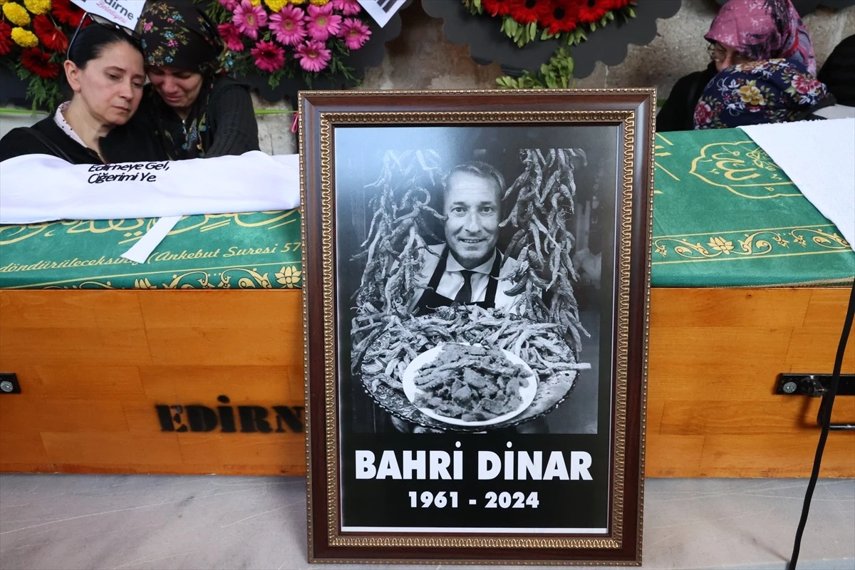 Edirne Turizm Elçisi Bahri Dinar Hayatını Kaybetti