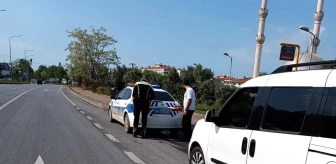 Mudanya'da yapılan radar hız denetimlerinde 20 sürücüye 81 bin lira ceza