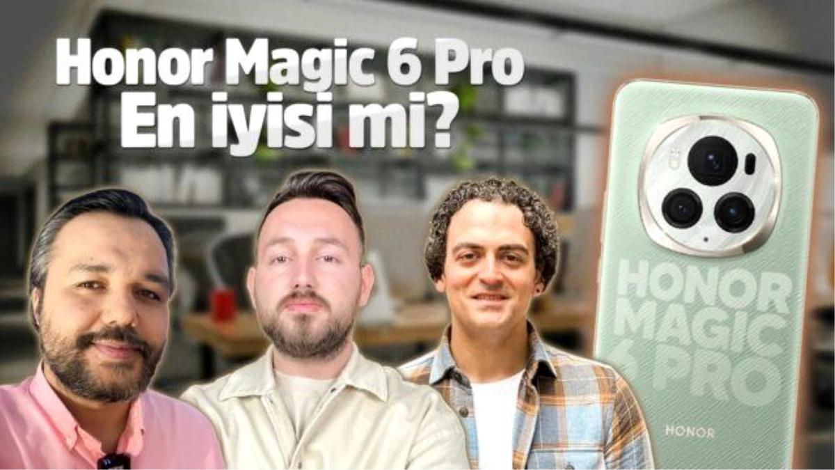 Honor Magic 6 Pro Türkiye\'de Tanıtıldı