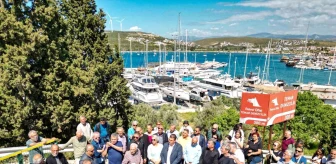 Sığacık'ta Teos Marina'nın kapasitesinin artırılmasına protesto