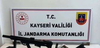 Yeşilhisar'da yasa dışı silah ve mühimmat ticareti yapan şüpheli gözaltına alındı