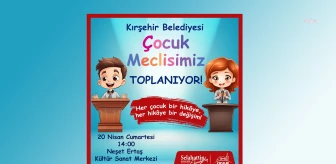 Kırşehir Belediyesi Çocuk Meclisi Toplanıyor