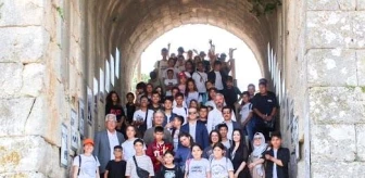 Köyceğiz'de Turizm Haftası etkinlikleri kapsamında öğrenciler Kaunos Antik Kenti'ni ziyaret etti