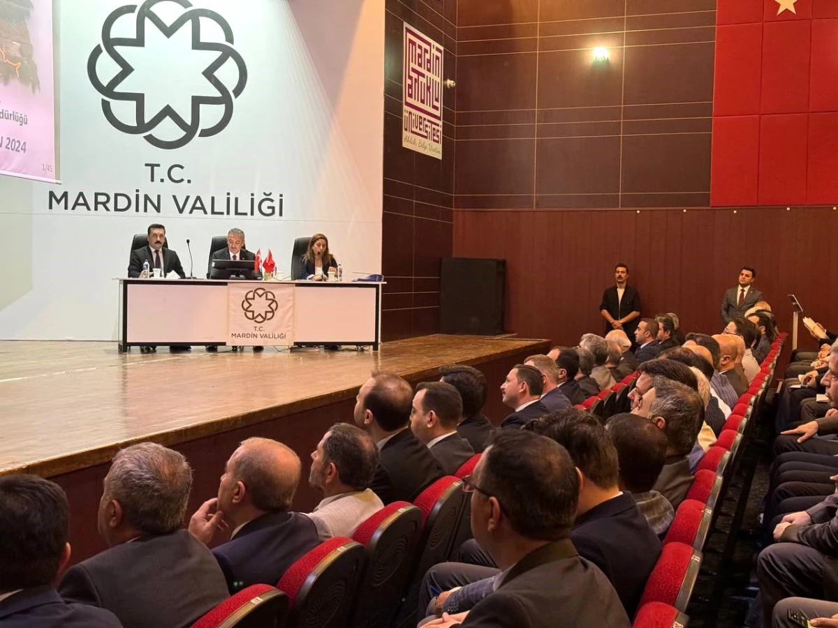 Mardin\'de İl Koordinasyon Kurulu Toplantısı Yapıldı