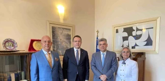 Marmaris Ticaret Odası, Yunanistan İzmir Başkonsolosu'nu ziyaret etti