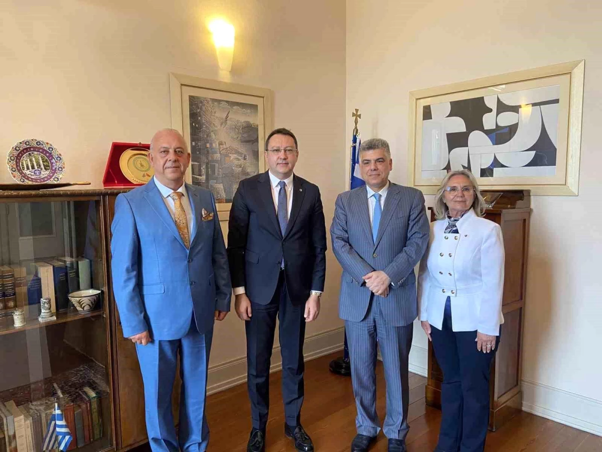 Marmaris Ticaret Odası, Yunanistan İzmir Başkonsolosu\'nu ziyaret etti