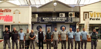 Nazilli Belediyesi Sağlık İşleri Müdürlüğü İlaçlama Çalışmalarına Devam Ediyor