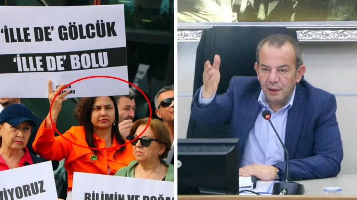 Tanju Özcan\'ın kendisini protesto eden eşine bomba yanıt: Ben de seni protesto ediyorum, eve geç geleceğim