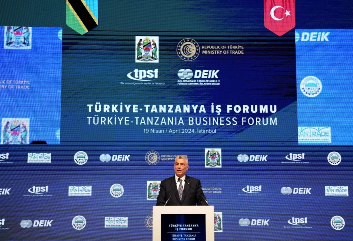 Türkiye ve Tanzanya Arasında Yıllık 1 Milyar Dolarlık Ticaret Hedefi Belirlendi