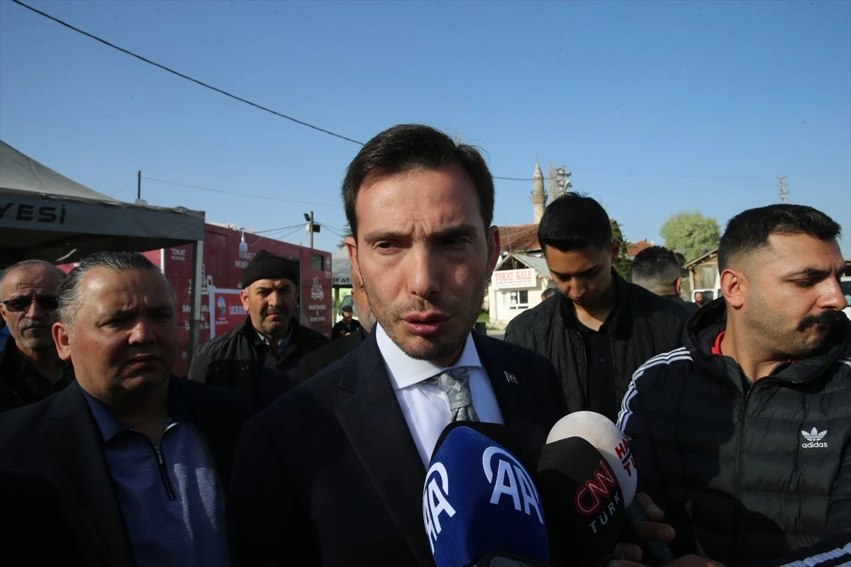 Tokat Belediye Başkanı Sulusaray\'da deprem sonrası çalışmalara katıldı