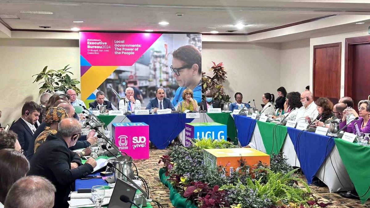 UCLG Başkanı Uğur İbrahim Altay, Kosta Rika\'da düzenlenen toplantıya başkanlık etti