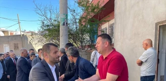 AK Parti Mardin İl Başkanı Vahap Alma Mazıdağı'nda ziyaretlerde bulundu
