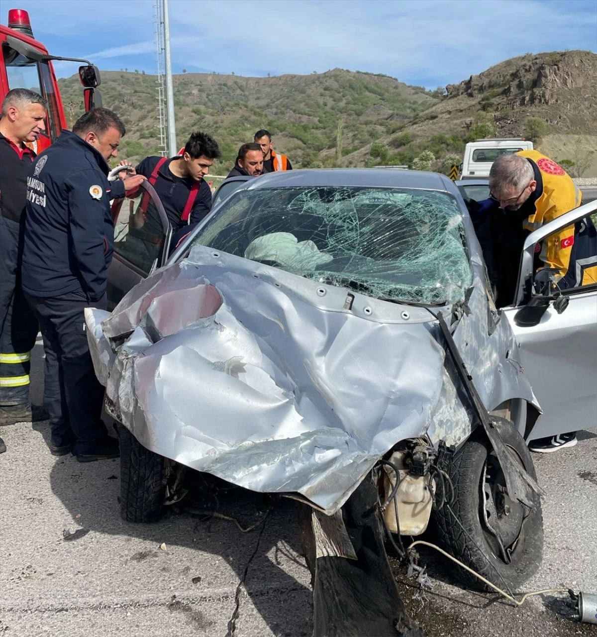 Amasya\'da trafik kazasında 1 kişi hayatını kaybetti, 1 kişi yaralandı
