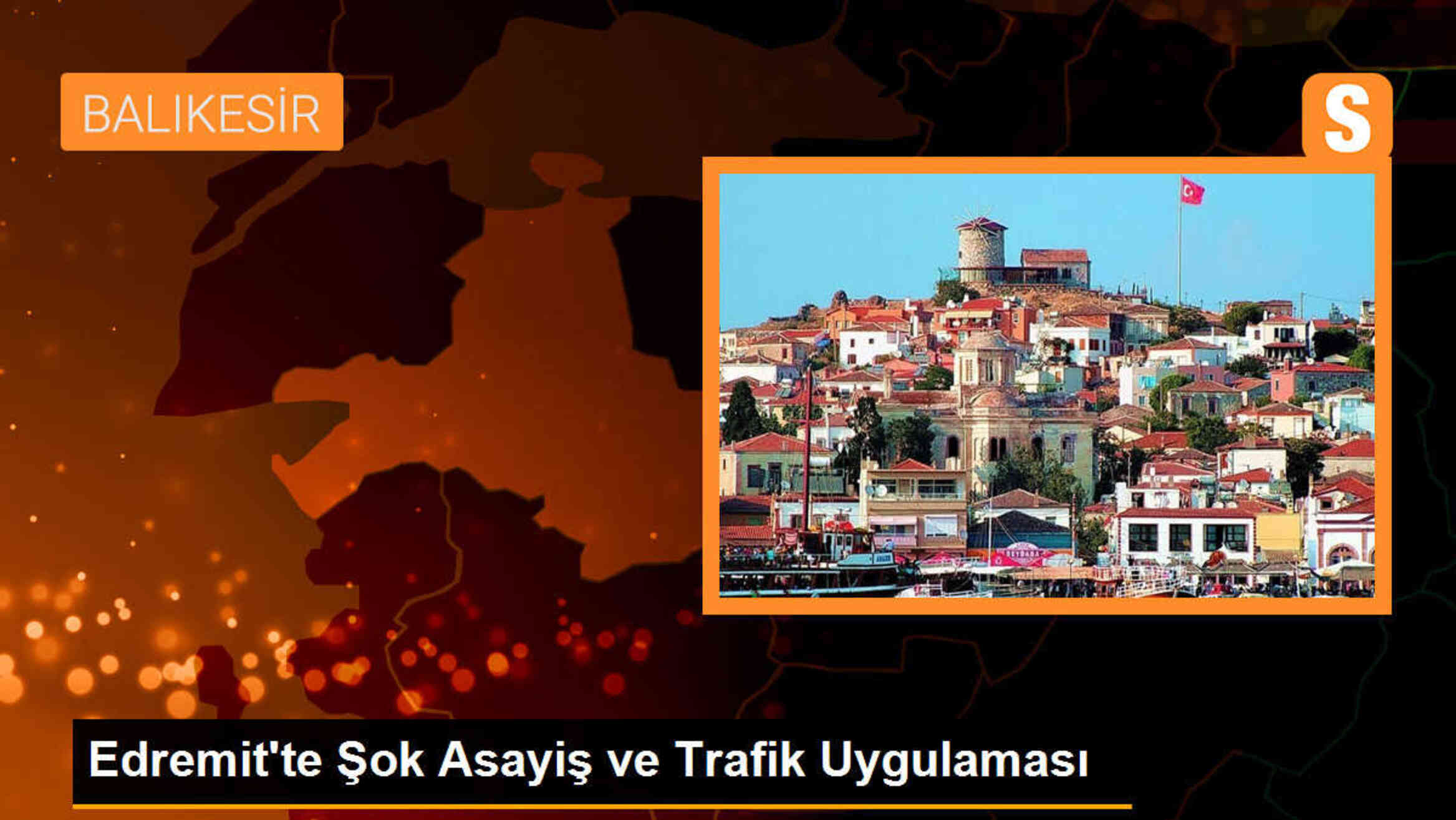 Edremit\'te Şok Asayiş ve Trafik Uygulaması