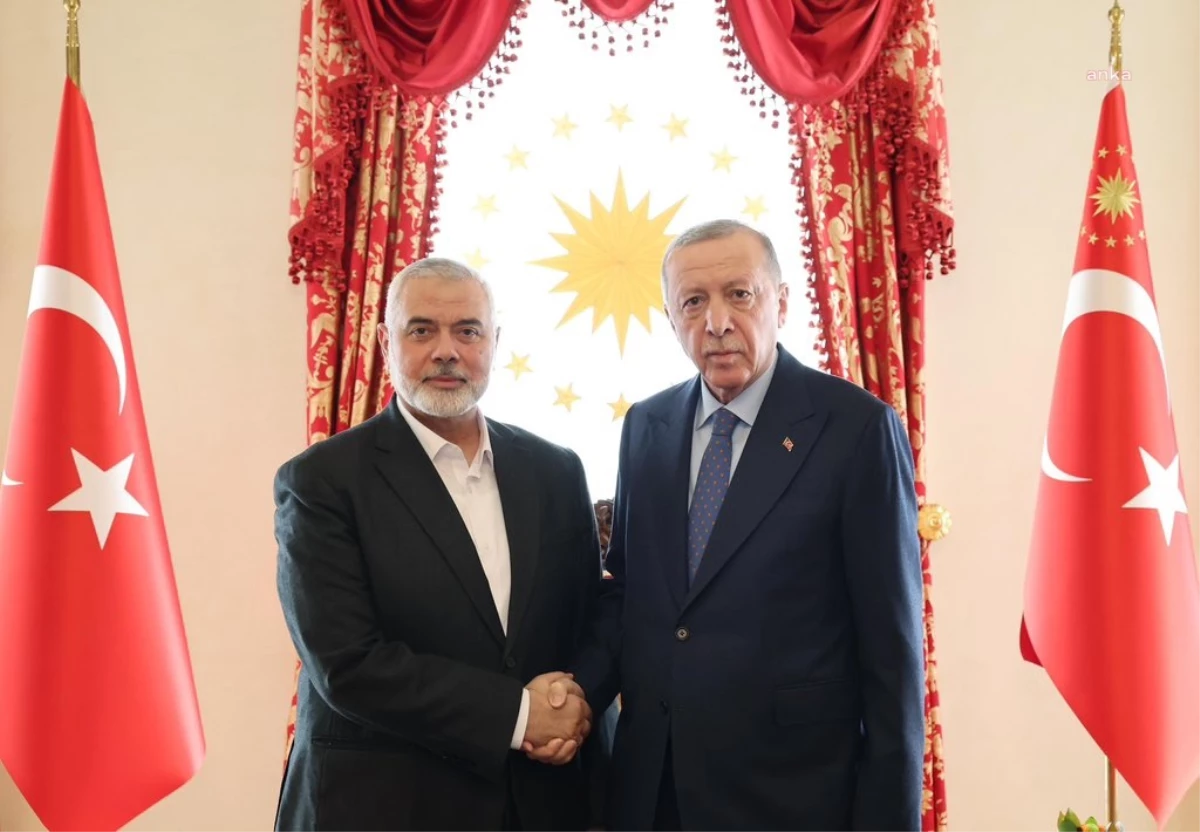 Cumhurbaşkanı Erdoğan ve Hamas lideri Heniyye\'nin İstanbul\'daki görüşmesi hakkında açıklama yapıldı