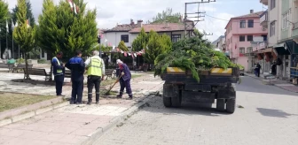 Hanönü Belediyesi Park ve Bahçelerde Bakım Çalışması Başlattı