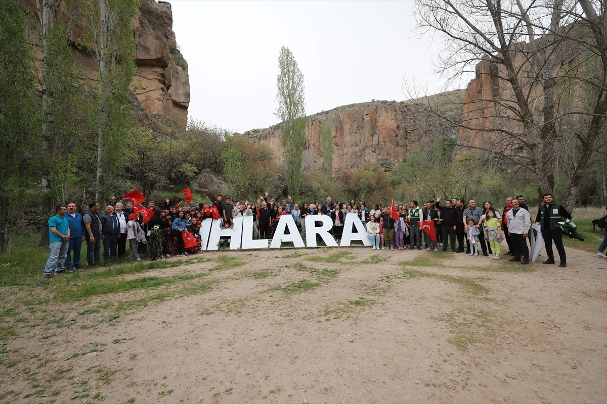 Aksaray\'da Turizm Haftası kapsamında Ihlara Vadisi Yürüyüşü düzenlendi