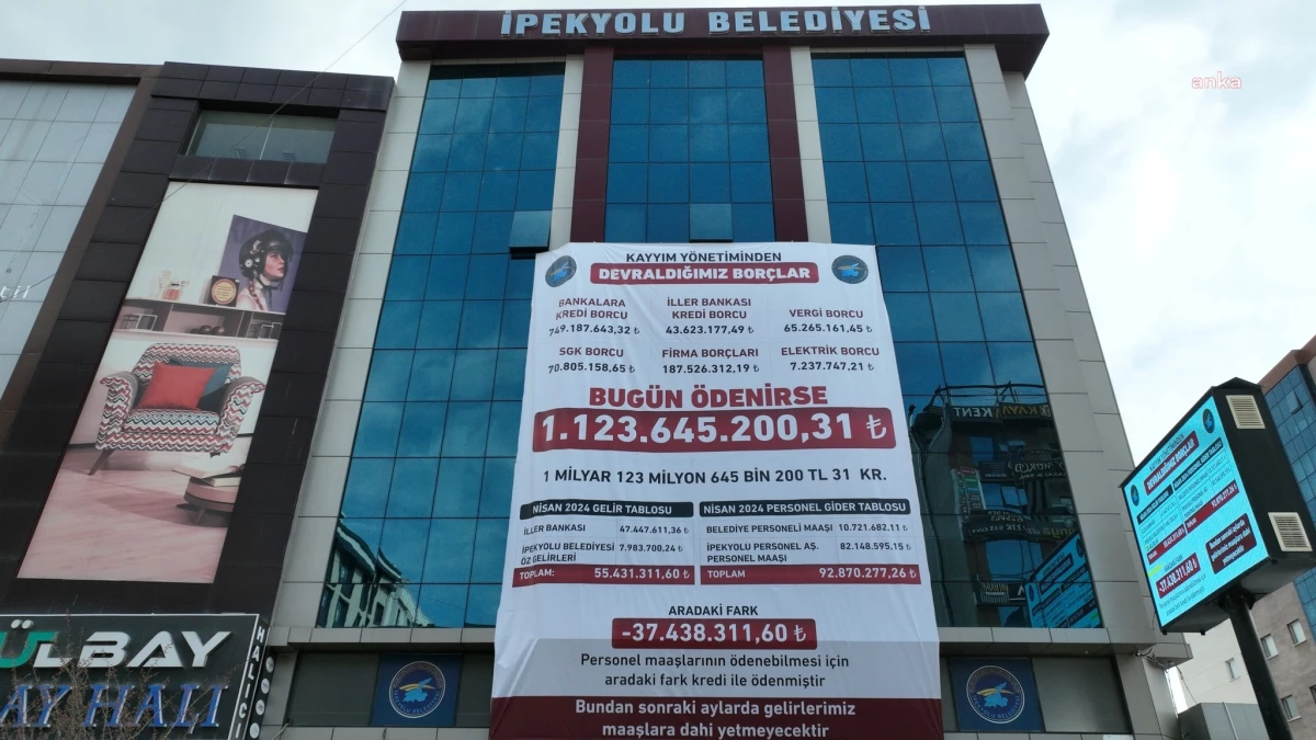 Van\'ın İpekyolu Belediyesi\'nin kayyum döneminden kalan borçları açıklandı