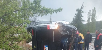 Isparta'da minibüs kazası: 1 ölü, 8 yaralı