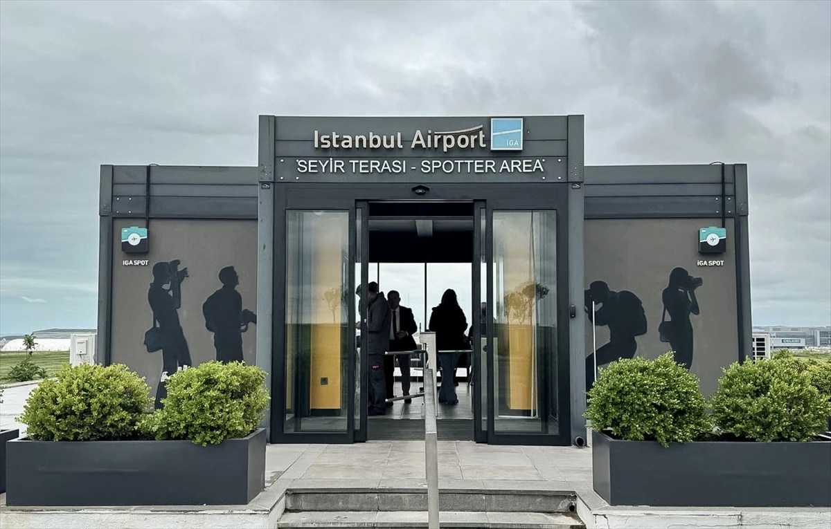 İstanbul Havalimanı\'nda Spotter Alanı Yeniden Açıldı