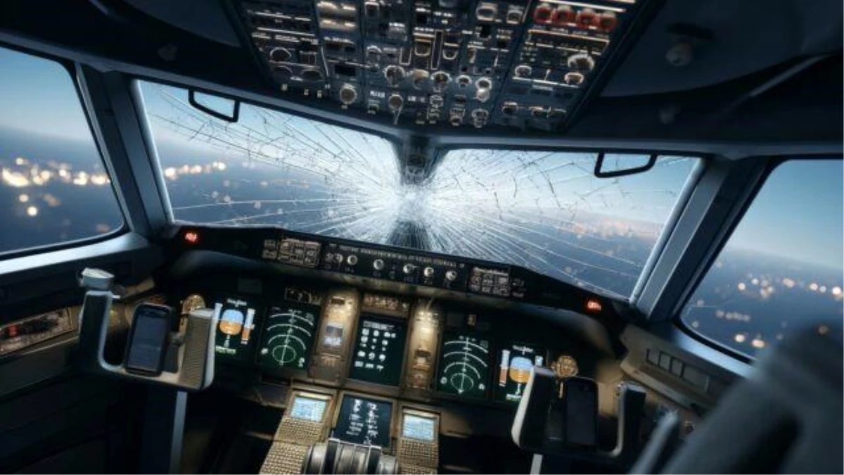 THY İstanbul-Sivas seferi yapan uçak kokpit camı çatlaması sonrası acil iniş yaptı
