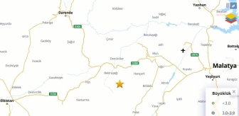 Malatya'nın Akçadağ ilçesinde 3.8 büyüklüğünde deprem meydana geldi